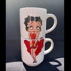 Betty Boop Stacking Mug/Cup Set